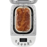 Unold 68520 macchina per il pane 850 W Bianco bianco, 1,5 kg, Finestra visuale, Timer, Controllo di doratura della crosta variabile, Funzione mantieni al caldo, 850 W