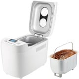 Unold 68520 macchina per il pane 850 W Bianco bianco, 1,5 kg, Finestra visuale, Timer, Controllo di doratura della crosta variabile, Funzione mantieni al caldo, 850 W