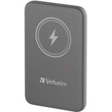 Verbatim Charge 'n' Go Polimeri di litio (LiPo) 10000 mAh Carica wireless Grigio, Powerbank  grigio, 10000 mAh, Polimeri di litio (LiPo), Quick Charge 3.0, Carica wireless, Grigio