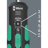 Wera Cacciavite dinamometrico 7515 Kraftform Safe-Torque Speed Nero/Verde
