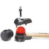 Wiha Martello di sicurezza, medio morbido / duro Nero/legno