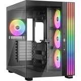 be quiet! LIGHT BASE 600 LX Black Midi Tower Nero, Chassis Tower Nero, Midi Tower, PC, Nero, ATX, micro ATX, Mini-ITX, Acrilonitrile butadiene stirene (ABS), Vetro, SGCC, Gaming