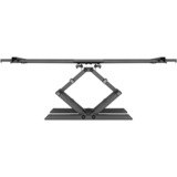 goobay 49746 Supporto TV a parete 2,16 m (85") Nero Nero, 127 cm (50"), 2,16 m (85"), 300 x 200 mm, 800 x 400 mm, -15 - 15°, Nero