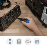 iFixit Narwhal cacciavite 6 in 1, Set di bit Nero/Blu