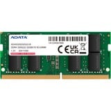 ADATA AD4S320016G22-DTGN memoria 32 GB 2 x 16 GB DDR4 260-pin SO-DIMM verde, 32 GB, 2 x 16 GB, DDR4, 3200 MHz, 260-pin SO-DIMM