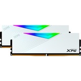 ADATA LANCER RGB memoria 32 GB 2 x 16 GB DDR5 288-pin DIMM bianco, 32 GB, 2 x 16 GB, DDR5, 7200 MHz, 288-pin DIMM
