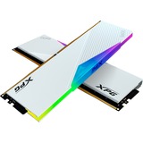ADATA LANCER RGB memoria 32 GB 2 x 16 GB DDR5 288-pin DIMM bianco, 32 GB, 2 x 16 GB, DDR5, 7200 MHz, 288-pin DIMM