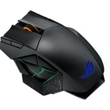 ASUS ROG Spatha X mouse Gaming Mano destra RF Wireless + USB Type-C Ottico 19000 DPI, Mouse da gioco Nero, Mano destra, Ottico, RF Wireless + USB Type-C, 19000 DPI, Nero