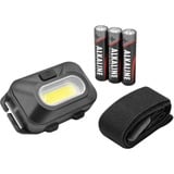 Ansmann Lampada frontale HD120B, Luce LED Nero