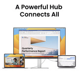 BenQ MA270UP per MacBook, Monitor LED argento