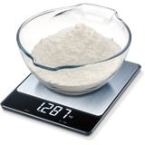 Beurer Bilancia da cucina KS 34 XL acciaio inossidabile Comfort accaio/Nero