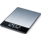 Beurer KS 34 XL, 70312, Bilancia da cucina accaio/Nero