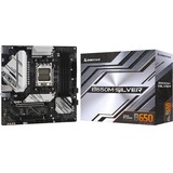 Biostar B650M-SILVER, Scheda madre Nero/Argento