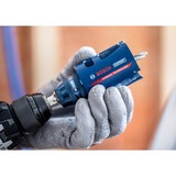 Bosch Expert 2 608 900 527 accessorio per attacco del trapano Adattatore per la sega a tazza blu, Adattatore per la sega a tazza, Attacco esagonale, Metallo, Tubo, Plastica, Profilato, Legno con chiodi, Blu, Argento, 80 mm, 3,37 cm