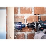 Bosch Expert 2 608 900 527 accessorio per attacco del trapano Adattatore per la sega a tazza blu, Adattatore per la sega a tazza, Attacco esagonale, Metallo, Tubo, Plastica, Profilato, Legno con chiodi, Blu, Argento, 80 mm, 3,37 cm