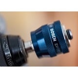 Bosch Expert 2 608 900 527 accessorio per attacco del trapano Adattatore per la sega a tazza blu, Adattatore per la sega a tazza, Attacco esagonale, Metallo, Tubo, Plastica, Profilato, Legno con chiodi, Blu, Argento, 80 mm, 3,37 cm