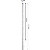 Bosch Expert Punta per martelli SDS Max-8X, Trapano Martello perforatore, Hammer drill bit, 1,8 cm, 740 mm, Cemento, Pietra, 60 cm