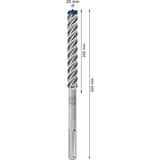 Bosch Expert Punta per martelli SDS Max-8X, Trapano Martello perforatore, Hammer drill bit, 2,5 cm, 320 mm, Cemento, Pietra, 20 cm