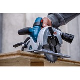 Bosch GKS 18V-57-2 L PROFESSIONAL 16,5 cm Nero, Blu, Argento 5000 Giri/min, Sega circolare blu/Nero, Legno, Nero, Blu, Argento, Senza spazzola, 16,5 cm, 5000 Giri/min, 5,7 cm