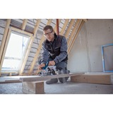 Bosch GKS 18V-57-2 L PROFESSIONAL 16,5 cm Nero, Blu, Argento 5000 Giri/min, Sega circolare blu/Nero, Legno, Nero, Blu, Argento, Senza spazzola, 16,5 cm, 5000 Giri/min, 5,7 cm