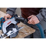 Bosch GKS 18V-57-2 L PROFESSIONAL 16,5 cm Nero, Blu, Argento 5000 Giri/min, Sega circolare blu/Nero, Legno, Nero, Blu, Argento, Senza spazzola, 16,5 cm, 5000 Giri/min, 5,7 cm