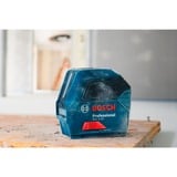 Bosch GLL 2-10 Professional Livella lineare 10 m 630-650 nm, Attraversare la linea laser blu/Nero, 10 m, 0,3 mm/m, 4°, 650 nm, Rosso, 630-650 nm