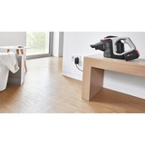 Bosch Serie 8 BSS82SIL1 scopa elettrica Aspirapolvere elettrica Batteria Secco Senza sacchetto Nero, Argento 5 Ah, Aspirapolvere verticale bianco, Aspirapolvere elettrica, Senza sacchetto, Nero, Argento, Secco, Filtro, Pavimento, Tappeto, Gradini, Tappezzeria