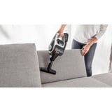 Bosch Serie 8 BSS82SIL1 scopa elettrica Aspirapolvere elettrica Batteria Secco Senza sacchetto Nero, Argento 5 Ah, Aspirapolvere verticale bianco, Aspirapolvere elettrica, Senza sacchetto, Nero, Argento, Secco, Filtro, Pavimento, Tappeto, Gradini, Tappezzeria