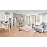 Bosch Serie 8 BSS82SIL1 scopa elettrica Senza sacchetto Nero, Argento, Aspirapolvere verticale bianco, Senza sacchetto, Nero, Argento, Secco, Filtro, Pavimento, Tappeto, Gradini, Tappezzeria, LED