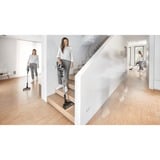 Bosch Serie 8 BSS82SIL1 scopa elettrica Senza sacchetto Nero, Argento, Aspirapolvere verticale bianco, Senza sacchetto, Nero, Argento, Secco, Filtro, Pavimento, Tappeto, Gradini, Tappezzeria, LED