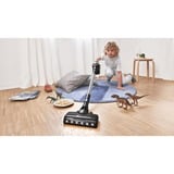 Bosch Serie 8 BSS82SIL1 scopa elettrica Senza sacchetto Nero, Argento, Aspirapolvere verticale bianco, Senza sacchetto, Nero, Argento, Secco, Filtro, Pavimento, Tappeto, Gradini, Tappezzeria, LED