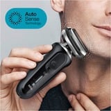 Braun Series 7 71-N1200s Rasoio Trimmer Acciaio inox Nero/Argento, Rasoio, Acciaio inox, Pulsanti, LED, Carica, Potenza, CA/Batteria
