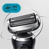 Braun Series 7 71-N1200s Rasoio Trimmer Acciaio inox Nero/Argento, Rasoio, Acciaio inox, Pulsanti, LED, Carica, Potenza, CA/Batteria