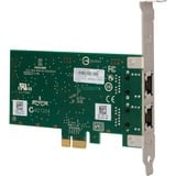 Broadcom BCM5720-2P Interno Ethernet 1000 Mbit/s, Scheda di rete Interno, Cablato, PCI Express, Ethernet, 1000 Mbit/s, Verde
