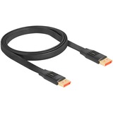 DeLOCK Cavo piatto DisplayPort 8K 60Hz Nero