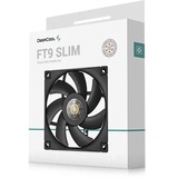 DeepCool FT9 Slim 92x92x15, Ventola Nero
