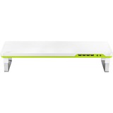 DeepCool M-Desk F1 68,6 cm (27") Grigio, Bianco Scrivania grigio/Verde, Libera installazione, 10 kg, 68,6 cm (27"), Regolazione altezza, Grigio, Bianco