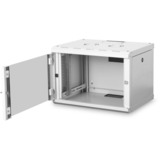 Digitus Alloggiamento a parete serie Unique - 600x450 mm (LxP) grigio, Da parete, 7U, 100 kg, 20 kg, Grigio