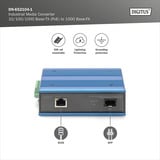 Digitus Convertitore di media 10/100/1000Base-TX PoE a 1000Base-FX 