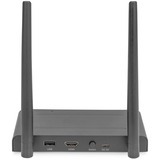 Digitus Set extender KVM HDMI wireless, Estensione HDMI Nero