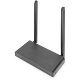 Digitus Set extender KVM HDMI wireless, Estensione HDMI Nero