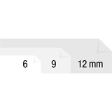 Dymo 2174611, Stampa etichette Nero/Argento