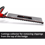 EINHELL 3410950, Tagliasiepi rosso/Nero