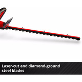 EINHELL 3410950, Tagliasiepi rosso/Nero