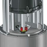 EINHELL GE-DW 1155 N-A, Pompe immersione e pressione accaio/Nero