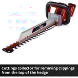 EINHELL Tagliasiepi a batteria GE-CH 36/61 Li-Solo, 36 Volt (2x18V) rosso/Nero