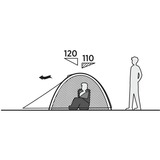 Easy Camp Tenda a cupola Rondane 3 verde scuro