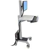 Ergotron WorkFit-C Single LD, Tavolo da lavoro grigio