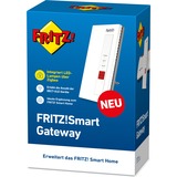 FRITZ! Smart Gateway Wireless Bianco bianco, Bianco, Pulsanti, Potenza, WLAN, Sì, Wireless, Gigabit Ethernet, 128-bit AES