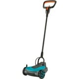 GARDENA HandyMower Tagliaerba a spinta Batteria Nero, Blu, Arancione, Rasaerba grigio/Turchese, Tagliaerba a spinta, 2,2 cm, 3 cm, 5 cm, 50 m², LED